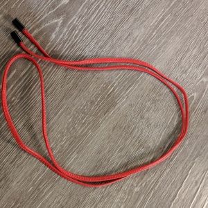 Hugo boss red string belt